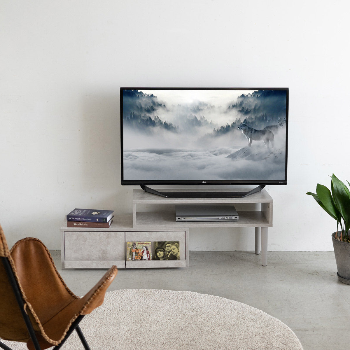 テレビボード テレビ台 幅80cm~151cm 24型~43型対応 横幅伸縮式 変形 セラミック調 ローボード 収納棚 ディスプレイ ロータイプ 引き出し収納 TV台