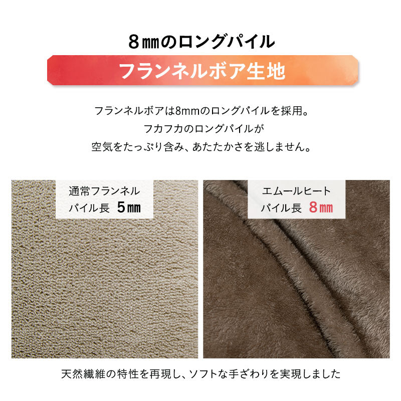 ベッド用カバーセット 3点セット 4点セット 極暖 +2℃ 吸湿発熱 あったか 秋 冬 防寒対策 寒さ対策 冷え対策 キング (掛け布団カバー/ボックスシーツ/枕カバー)