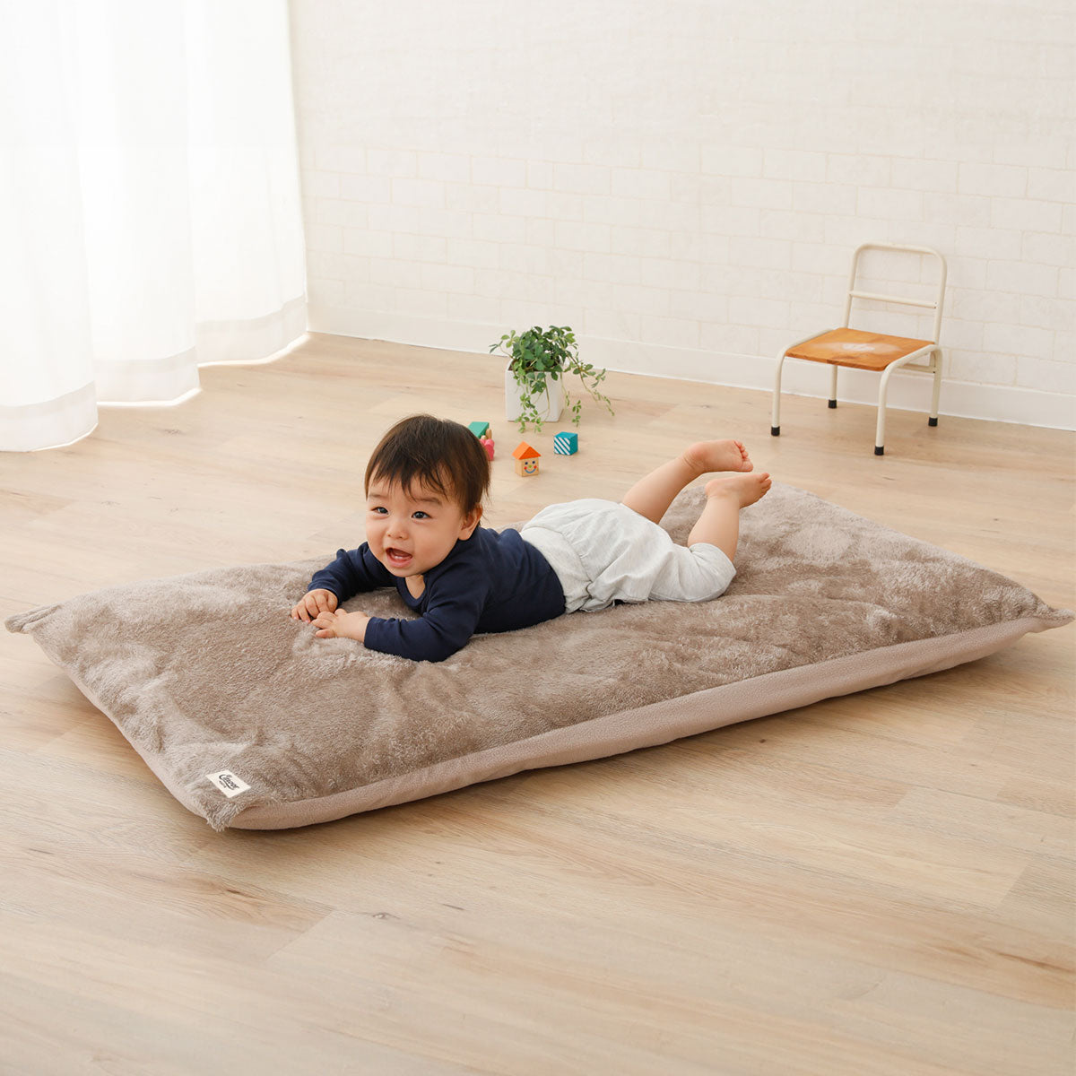 長座布団カバー 座布団カバー 敷きカバー 極暖 +2℃ 吸湿発熱 あったか 秋 冬 防寒対策 寒さ対策 冷え対策