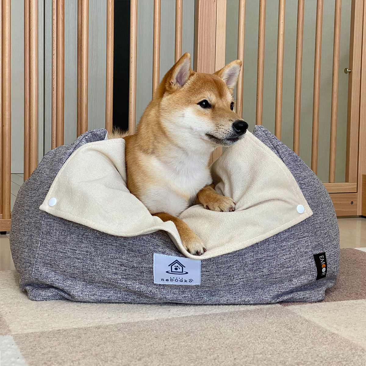 【ワンコnowa掲載】 介護用 ドッグベッド 中型犬 大型犬 シニア ダブルカバー付き 介護用ベッド ペットベッド ドッグベッド 老犬 高齢犬 犬用 ペット用 体位変換 床ずれ防止 誤嚥防止 寝たきり 介護用品 ペット用品