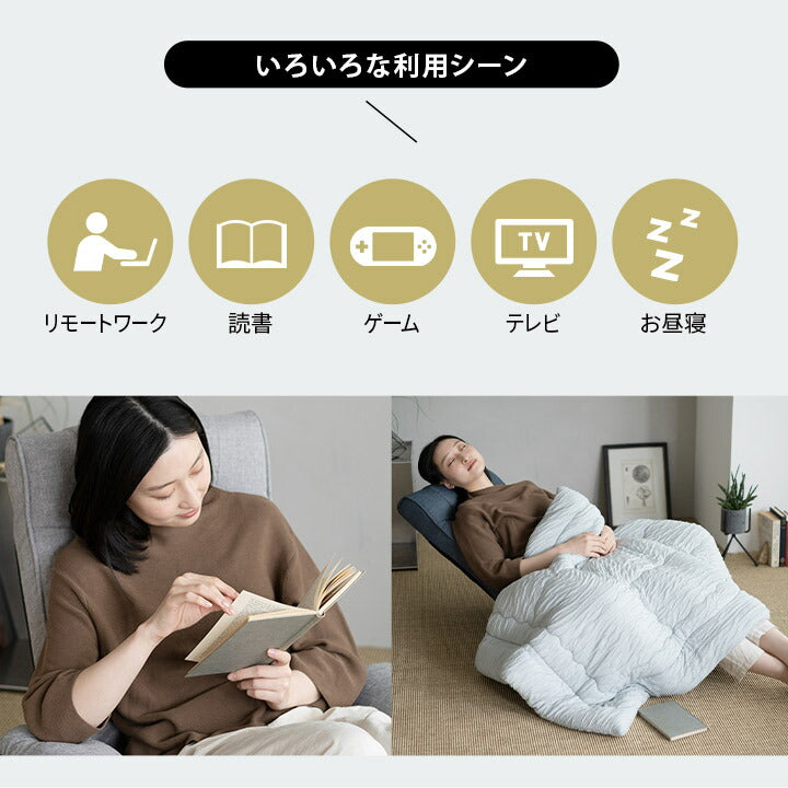 ポケットコイル 回転座椅子 座椅子 レバー式 リクライニング へたりにくい 回転式 肘付き ハイバック 一人用 一人掛け リクライニングチェア 回転チェア