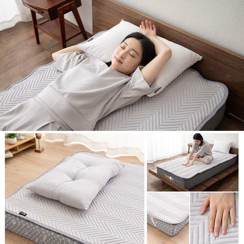 ベッドパッド 敷きパッド マットレスカバー 日本製 抗菌 防臭 防ダニ 寝心地改善 洗い替え ズレにくい セミシングルショート対応 フルサイズ ショールーム体験可