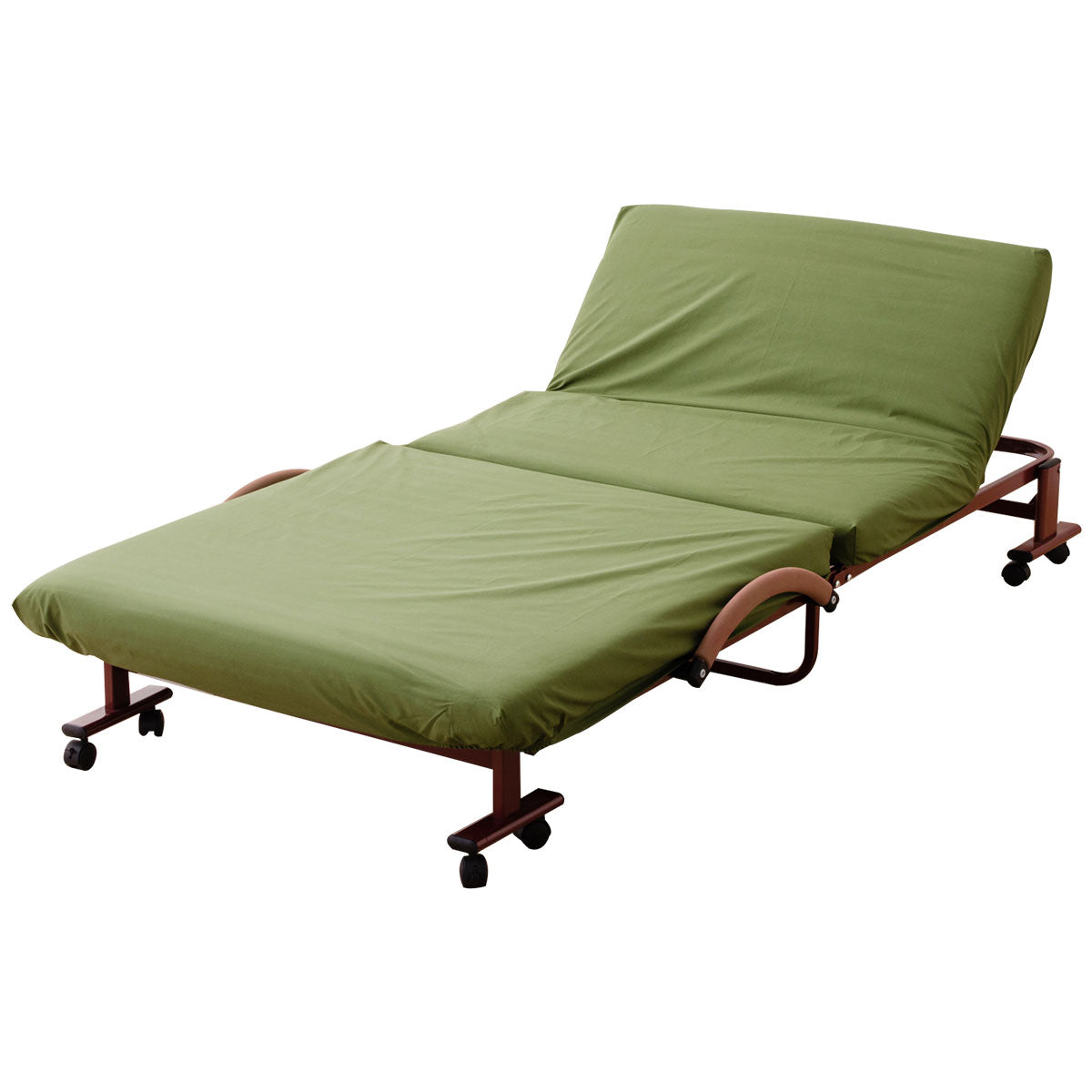 【ベッド同時購入で送料無料】 20色展開日本製ベッドシーツ 折りたたみベッド『メホール』/セミシングルサイズ専用