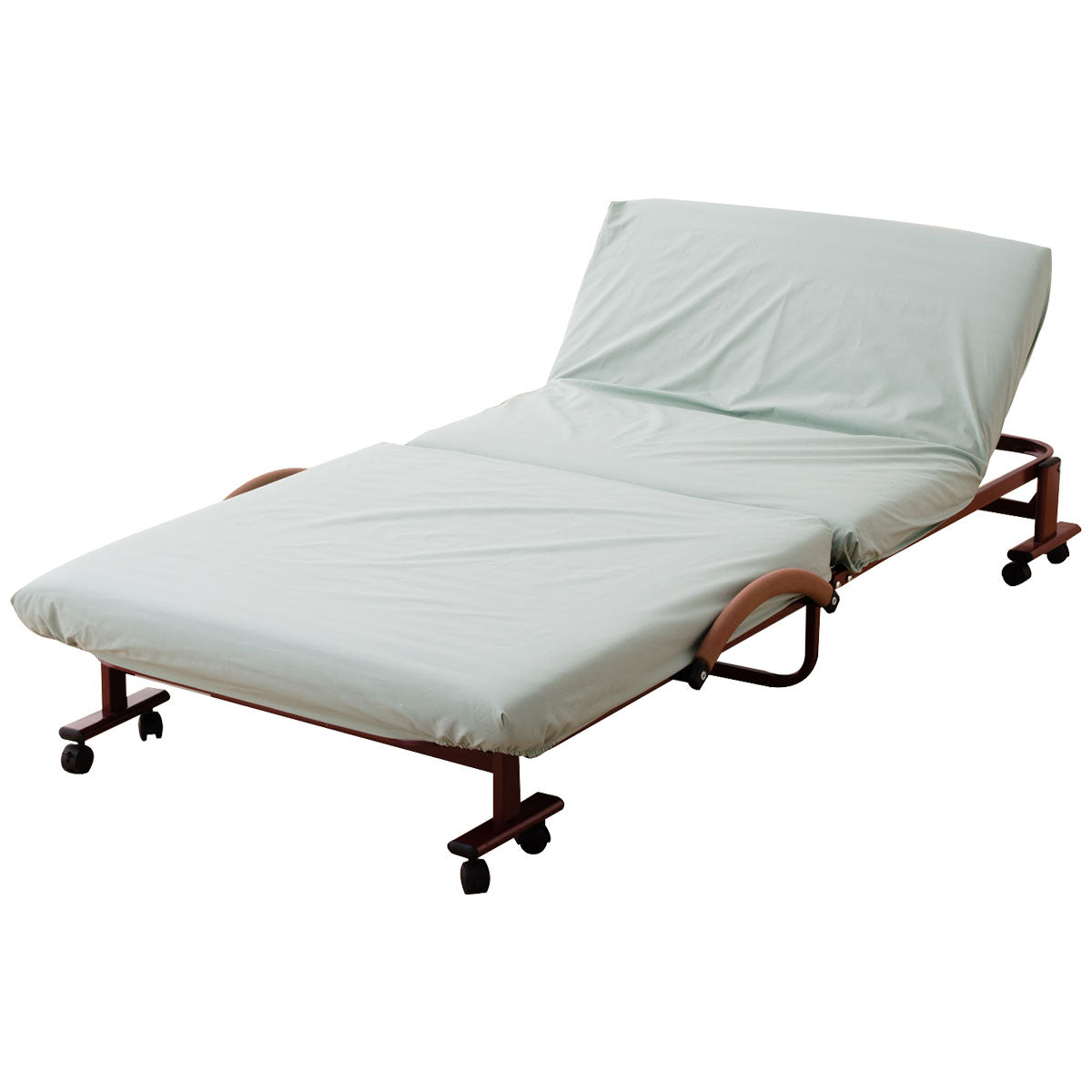 【ベッド同時購入で送料無料】20色展開日本製ベッドシーツ 折りたたみベッド『メホール』/シングルサイズ専用 ショールーム体験可能