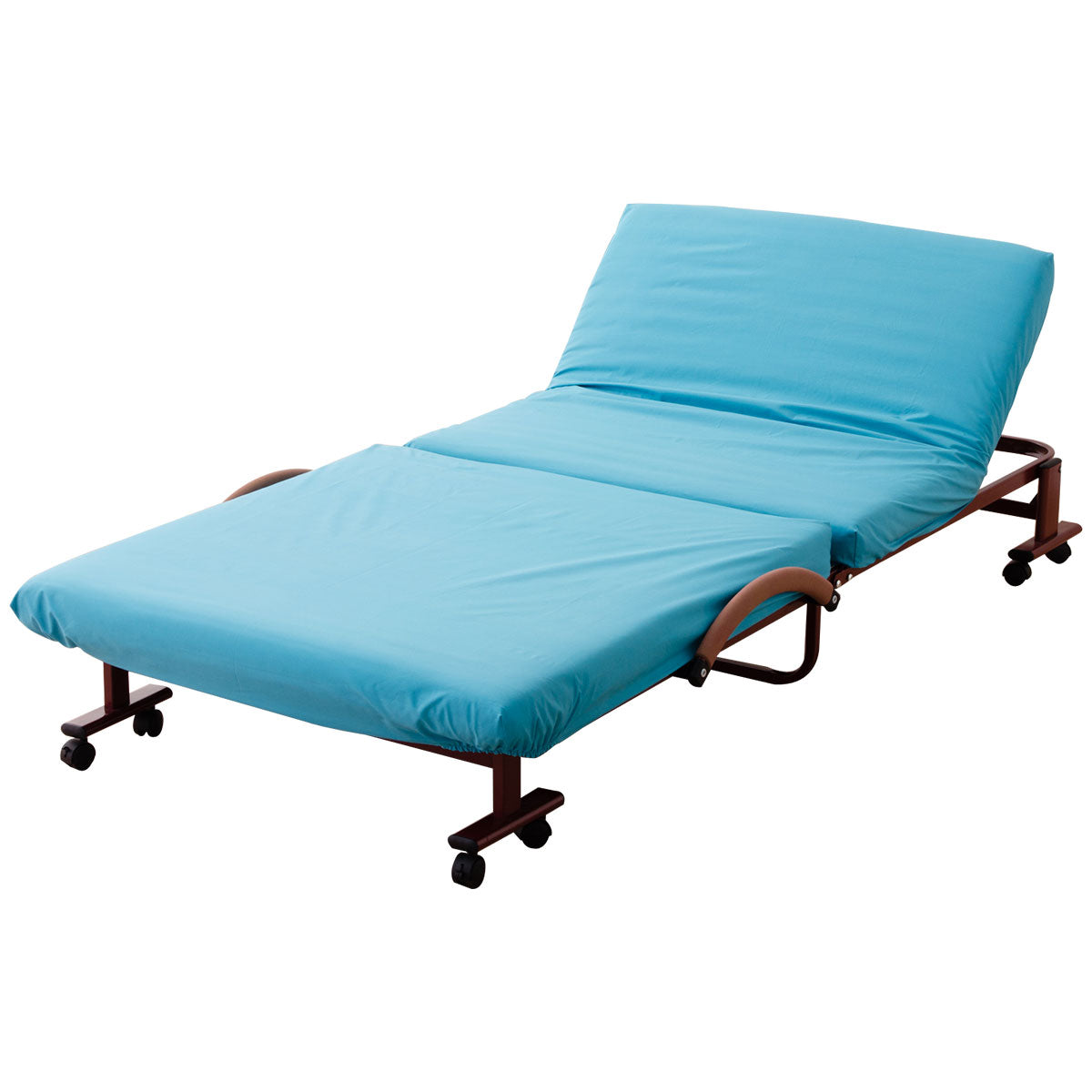 【ベッド同時購入で送料無料】20色展開日本製ベッドシーツ 折りたたみベッド『メホール』/シングルサイズ専用 ショールーム体験可能