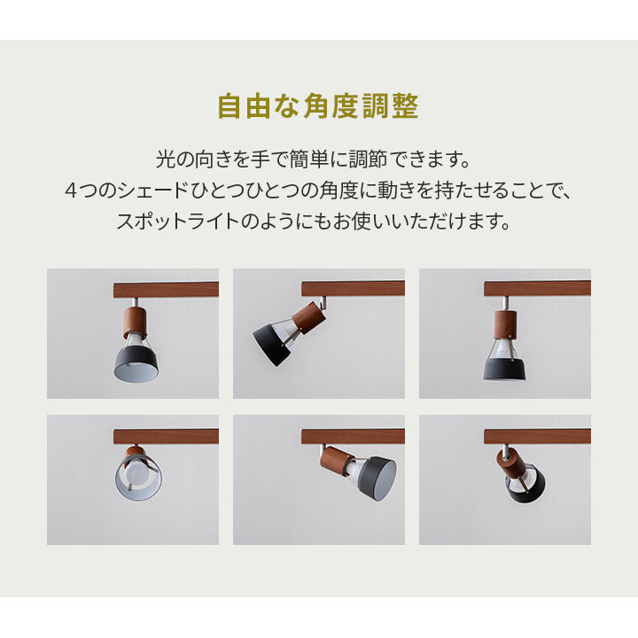 シーリングライト Type.A 【ナチュラルテイスト】 スポットライト