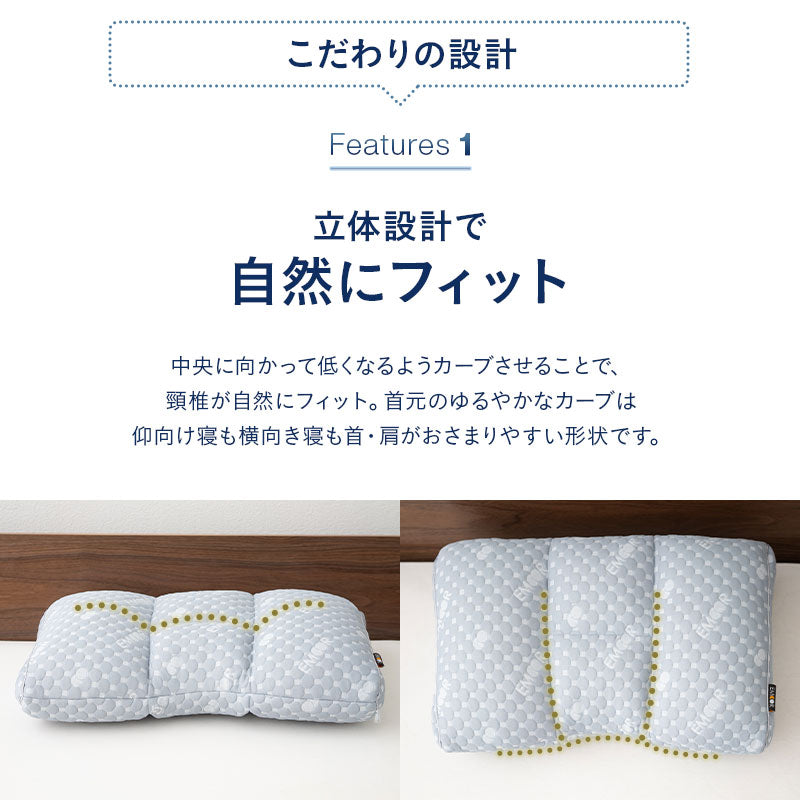 セルフオーダーピロー 枕 まくらオーダーメイド カスタマイズ 高さ調節 手洗いOK 体圧分散 肩こり 腰痛 頭痛 不眠