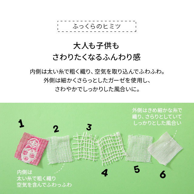 タオル 35×80cm ガーゼ 日本製 綿100% 6重織 洗濯可