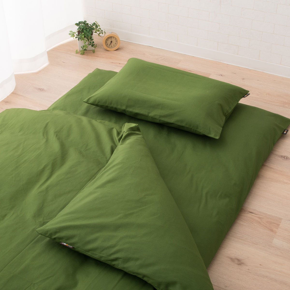 敷き布団カバー ダブルサイズ 日本製 綿100% 抗菌・防臭・防ダニ