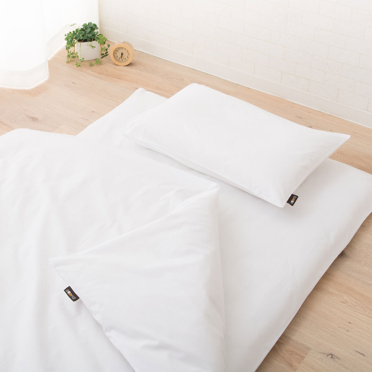 敷き布団カバー セミダブルサイズ 日本製 綿100% 抗菌・防臭・防ダニ