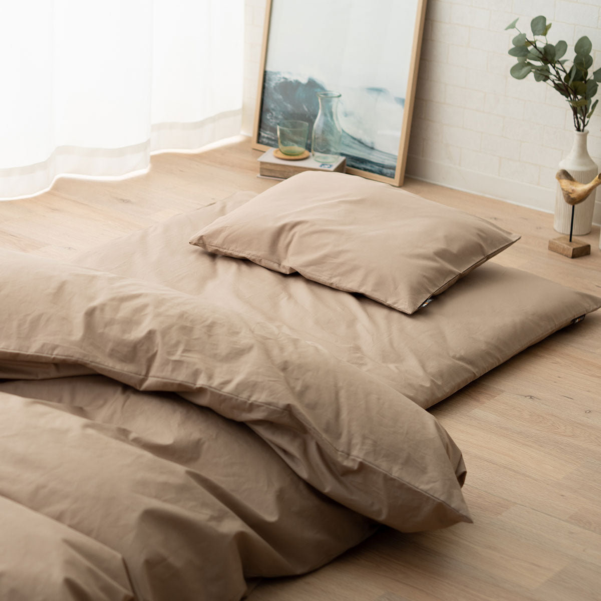 敷き布団カバー ダブルサイズ 日本製 綿100% 抗菌・防臭・防ダニ