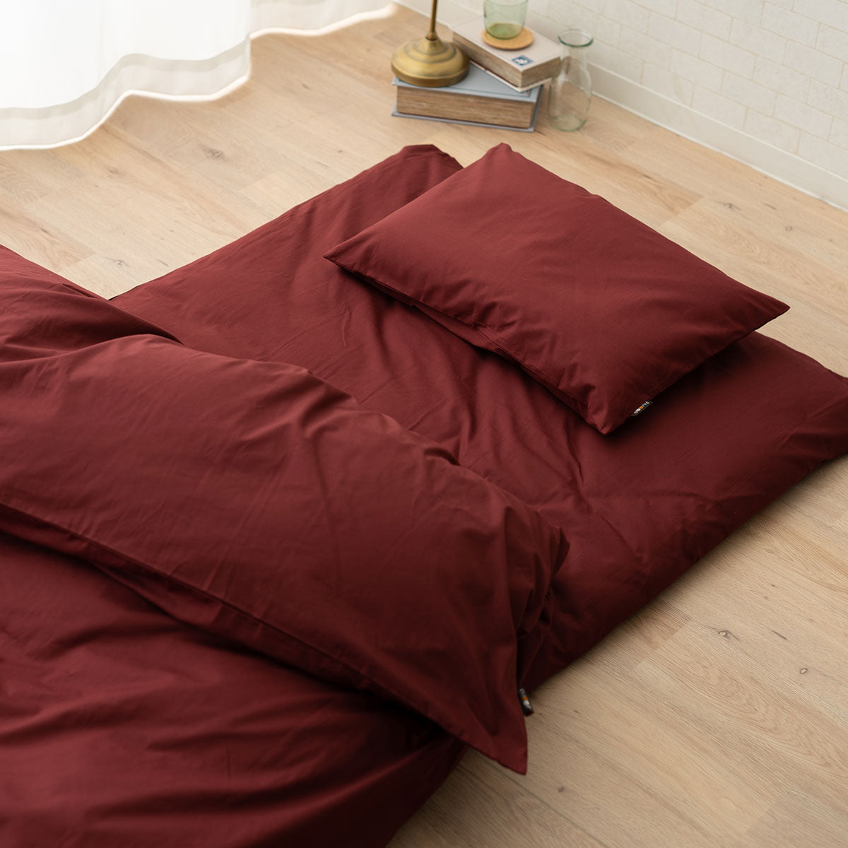 敷き布団カバー セミダブルサイズ 日本製 綿100% 抗菌・防臭・防ダニ