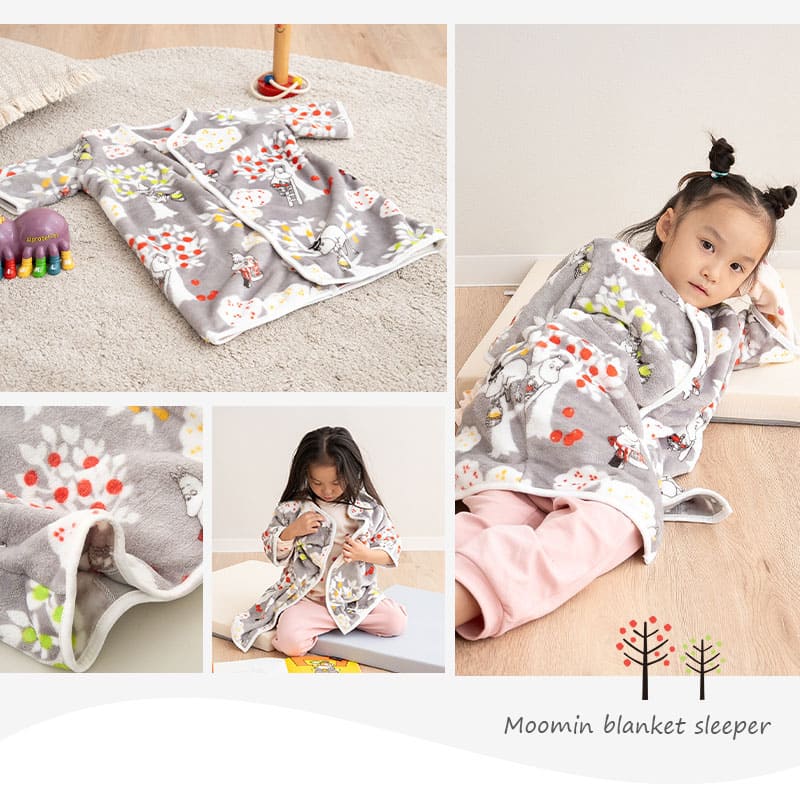 2WAY 袖付きスリーパー カバーオール 袖あり 0~5歳 子供 赤ちゃん キッズスリーパー ベビースリーパー 着る毛布 低ホルムアルデヒド 防寒対策 寝冷え防止