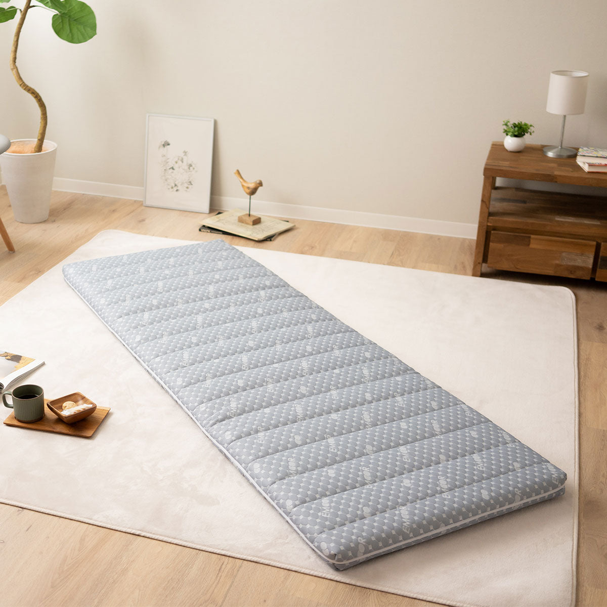 布団マットレス2 コンパクトショートサイズ 幅65cm 折りたたみ 敷き布団 マットレス コンパクト キッズ ごろ寝 マットレス