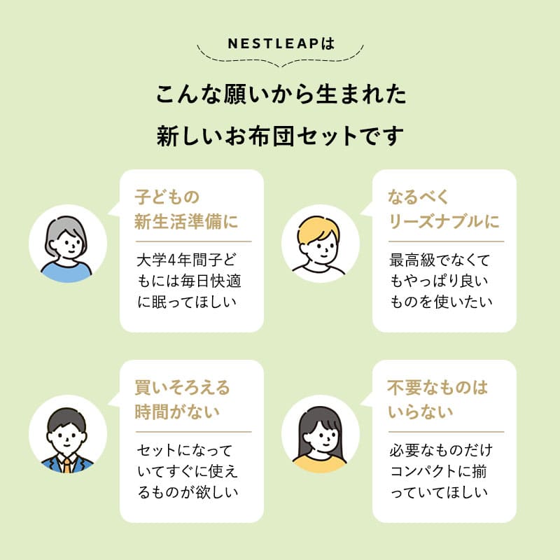 布団6+1点セット シングル マットレス 枕 洗える 洗濯可 枕カバー フィットシーツ ワンタッチシーツ 洗い替え 収納ケース 寝具セット 来客 引っ越し 省スペース ネストリープ Nestleap