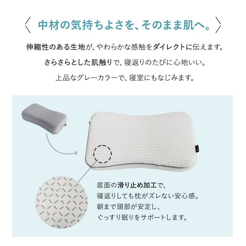 低反発枕 ウレタン枕 61×36cm 快眠枕 安眠枕 枕 まくら マクラ ピロー 高反発 低反発 ウレタン 横向き寝対応 高さ調節可能 カスタム 洗えるカバー付き 滑り止め加工 ショールーム体験可