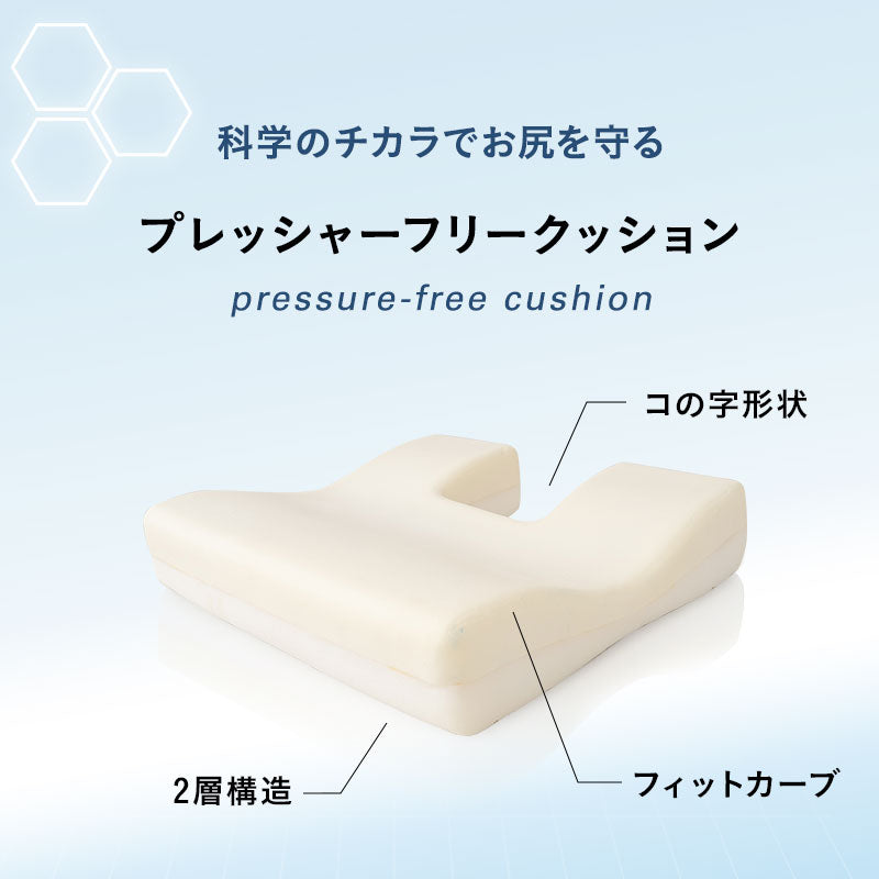 骨盤クッション 姿勢矯正 骨盤サポート 骨盤ケア 低反発クッション チェアクッション 椅子用クッション 背筋 骨盤 坐骨 腰 お尻 猫背 腰痛 高座椅子 車椅子 介護 デスクワーク