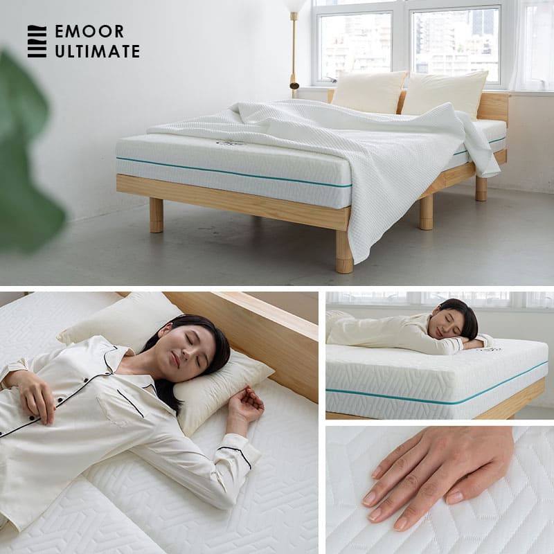 超極厚 5層構造 アルティメットマットレス シングル ダブル 20cm 高反発 高弾性 ウレタン 折りたたみマットレス ショールーム体験可