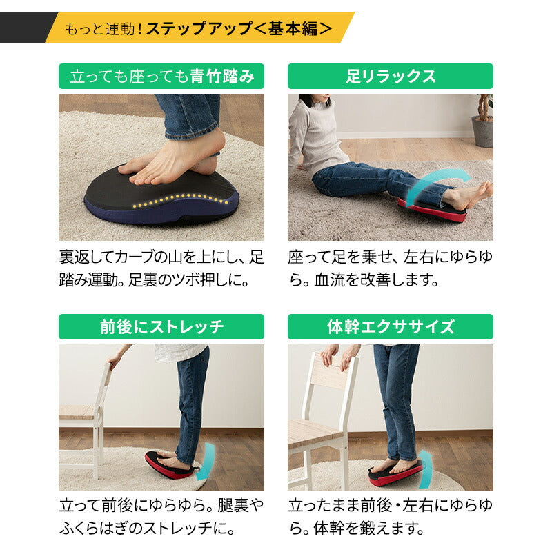 【座ゆらゆら】 バランスボード バランスディスク エクササイズマシン 健康器具 座ったまま トレーニング ストレッチ フィットネス ながら運動 ロコモ対策