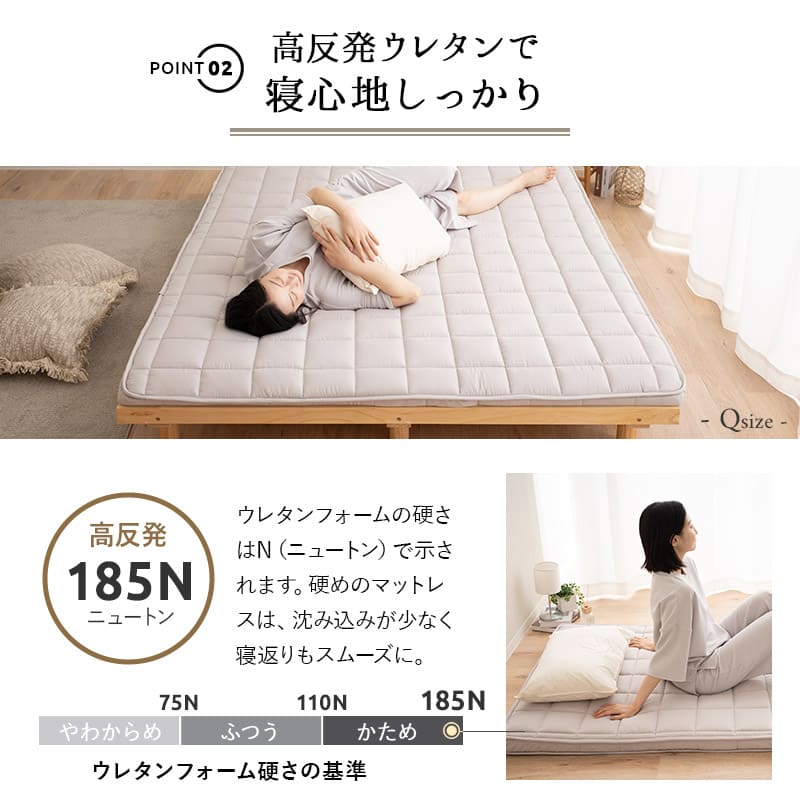 布団マットレス セミシングルサイズ 極厚 9cm 折りたたみ 選べるタイプ マットレス 敷き布団