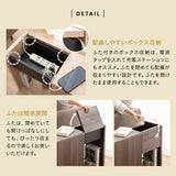 サイドラック 幅23cm キャスター付き 2段 大容量 サイドワゴン 収納ワゴン チェスト サイドテーブル ミニテーブル 収納棚 ストッカー ベッドサイド ソファサイド デスクサイド リビング収納 収納家具