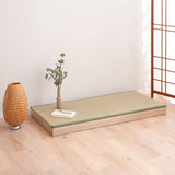 大容量 畳ユニット 幅60cm 幅120cm 長方形 正方形 天然い草 桐すのこ 畳収納ユニット ユニット畳 小上がり 高床式 置き畳 畳収納 スツール ボックス ベッド japandi 立川ショールーム体験可