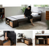 スタート フットベンチ シングルサイズ ロータイプ 収納付き ベンチ スツール 長椅子 腰掛け 座れる 収納ボックス 収納スツール