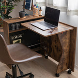 しまうデスク 幅80cm キャスター付き コンパクト 折りたたみデスク 折り畳みデスク PCデスク パソコンデスク キッズデスク 学習デスク 学習机 勉強机 作業台 作業スペース テレビ朝日グッドモーニングで紹介