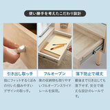 ドレッサーテーブル 幅80cm 完成品 ローテーブル 鏡台 1台2役 コンパクト センターテーブル 机 デスク 化粧台 メイク台 ロータイプ 木製 天然木 ガラス天板 引き出し収納 コスメ収納