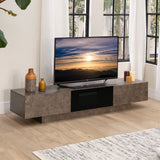 テレビボード テレビ台 幅150cm 幅180cm 32型～65型対応 セラミック調 ローボード フラップタイプ ロータイプ 大型テレビ対応