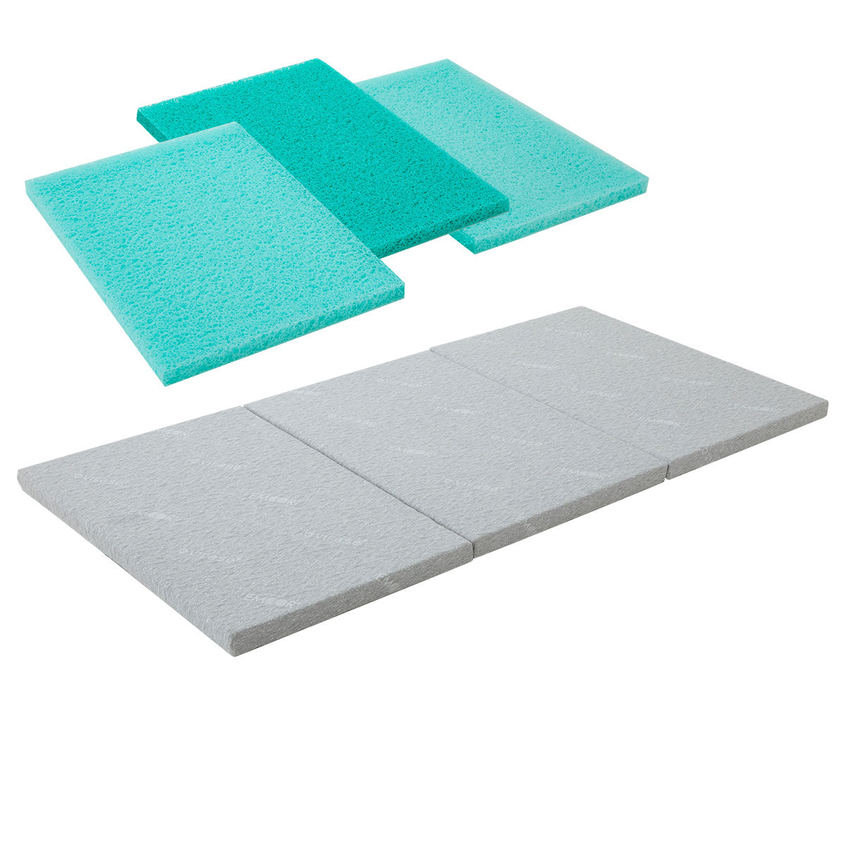 スカイブリージーマットレス 三つ折り 3つ折り 折りたたみ 抗ウイルス 日本製 高反発 3Dファイバー かため トッパー オーバーレイ 洗える 丸洗い 清潔 通気性抜群 ショールーム体験可