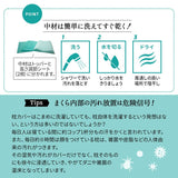 3Dファイバーまくら 抗ウイルス カバー付き 通気性抜群 蒸れにくい 高さ調節可能 高反発 アレルギー対策 日本製