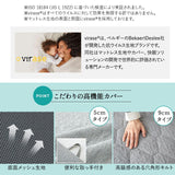 スカイブリージーマットレス 三つ折り 3つ折り 折りたたみ 抗ウイルス 日本製 高反発 3Dファイバー かため トッパー オーバーレイ 洗える 丸洗い 清潔 通気性抜群 ショールーム体験可