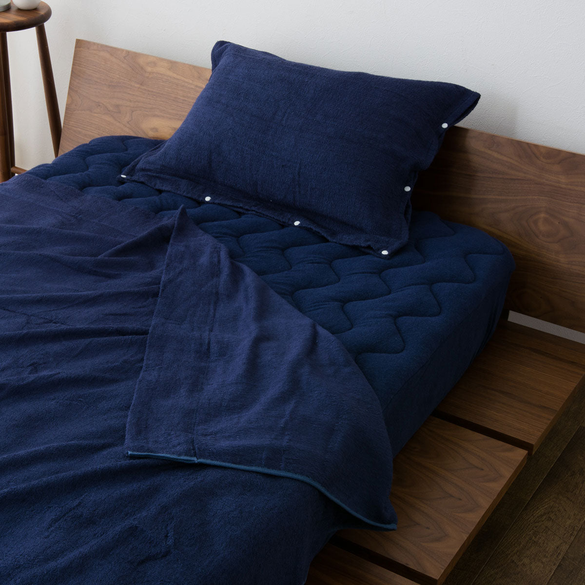 タオルケット ナチュふわタオル寝具 接触冷感・吸湿放熱