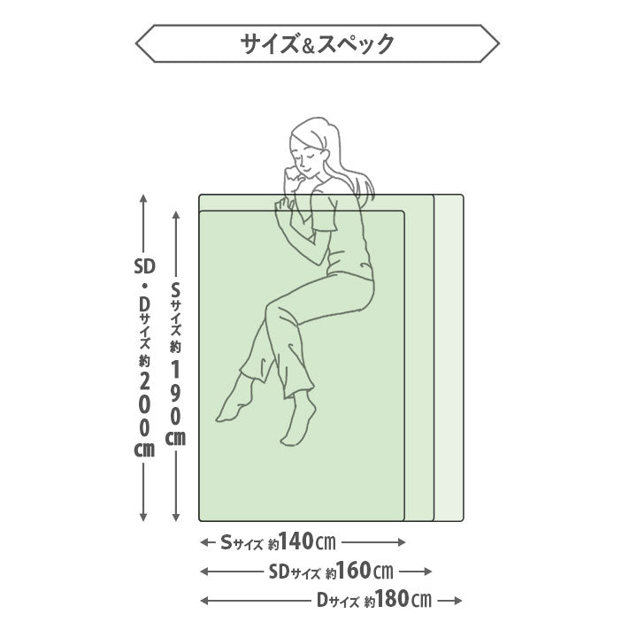 タオルケット ナチュふわタオル寝具 接触冷感・吸湿放熱