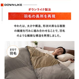 ダウンライク掛け布団 高機能掛け布団 グラフェン・エアロゲル・ダウンライクわた使用 速暖 保温 蓄熱 抗菌防臭 遠赤外線効果 体温で発熱 高断熱 あたたかい 洗える あったか寝具 秋冬 防寒対策 寒さ対策