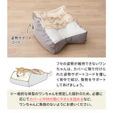 【ワンコnowa掲載】 介護用 ドッグベッド 小型犬 中型犬 シニア ダブルカバー付き 介護用ベッド ペットベッド ドッグベッド 老犬 高齢犬 犬用 ペット用 体位変換 床ずれ防止 誤嚥防止 寝たきり 介護用品 ペット用品