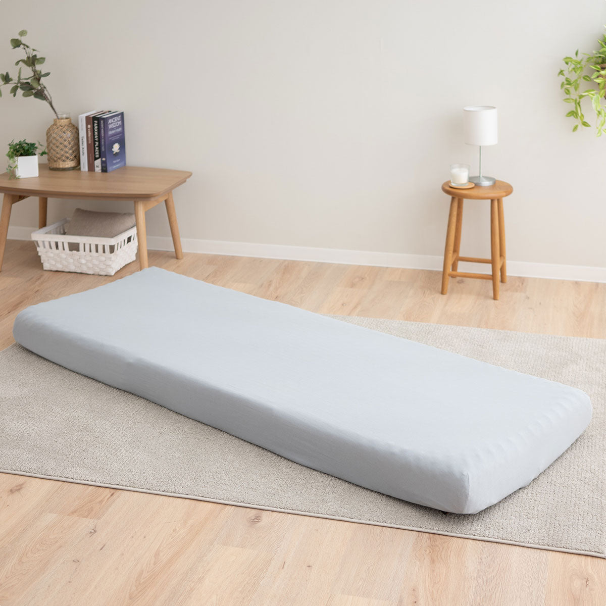 ウルトラストレッチ フィットシーツ コンパクトショート コンパクトマットレス専用 幅65cm マットレスカバー 替えカバー 洗い替え 抗菌 防臭 冷感 ひんやり クール 伸びる ズレにくい ごろ寝