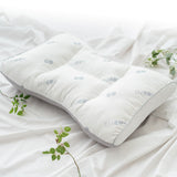 幸せのまくら 単品 ビーズ枕 わた枕 枕カバー付き 綿100% 洗える 抗菌 防臭 吸湿 速乾