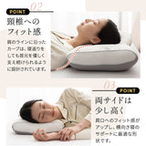 幸せのまくら 単品 ビーズ枕 わた枕 枕カバー付き 綿100% 洗える 抗菌 防臭 吸湿 速乾