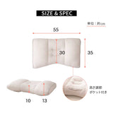 サポートピロー 高さ調節可能 自分に合う枕 横向き寝 枕 まくら ピロー