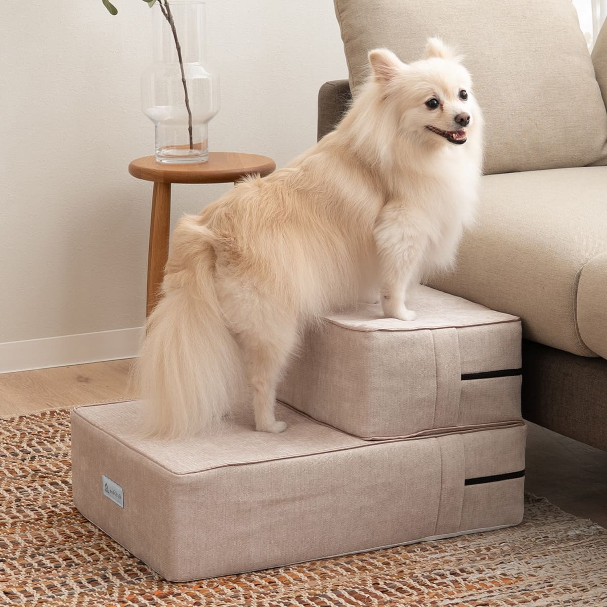 ドッグステップ 犬用ステップ 幅40cm ノーマルタイプ 小型犬 パピー シニア 折りたたみ ステップ スロープ 階段 踏み台 高齢犬 犬用 ペット用 ペットステップ ペットスロープ 段差解消 ケガ防止 介護用品 ペット用品