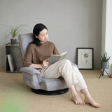 ポケットコイル 回転座椅子 座椅子 レバー式 リクライニング へたりにくい 回転式 肘付き ハイバック 一人用 一人掛け リクライニングチェア 回転チェア