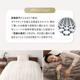 ウルトラ極暖 カバーにもなる6層毛布 ふわふわタイプ シングルサイズ ラビットファー 抗菌防臭 吸湿発熱 極暖 +4℃