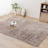 ラグ ラグマット 190×240cm カーペット 絨毯 敷きパッド 極暖 +4℃ 吸湿発熱 あったか 秋 冬 防寒対策 寒さ対策 冷え対策 長方形 約3畳 大判 大きい