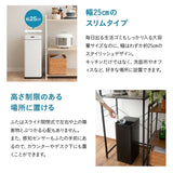 オゾン消臭機能付 電動 ダストボックス 42L ゴミ箱 自動開閉 スライド式 人感センサー付き スリム