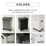 オゾン消臭機能付 電動 ダストボックス 50L ゴミ箱 自動開閉 スライド式 人感センサー付き 大容量 分別可能