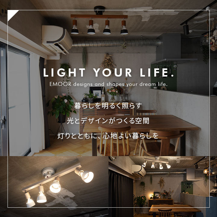 シーリングライト Type.A 【ナチュラルテイスト】 スポットライト