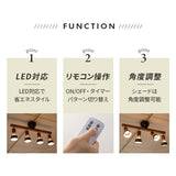 シーリングライト Type.A 【ナチュラルテイスト】 スポットライト