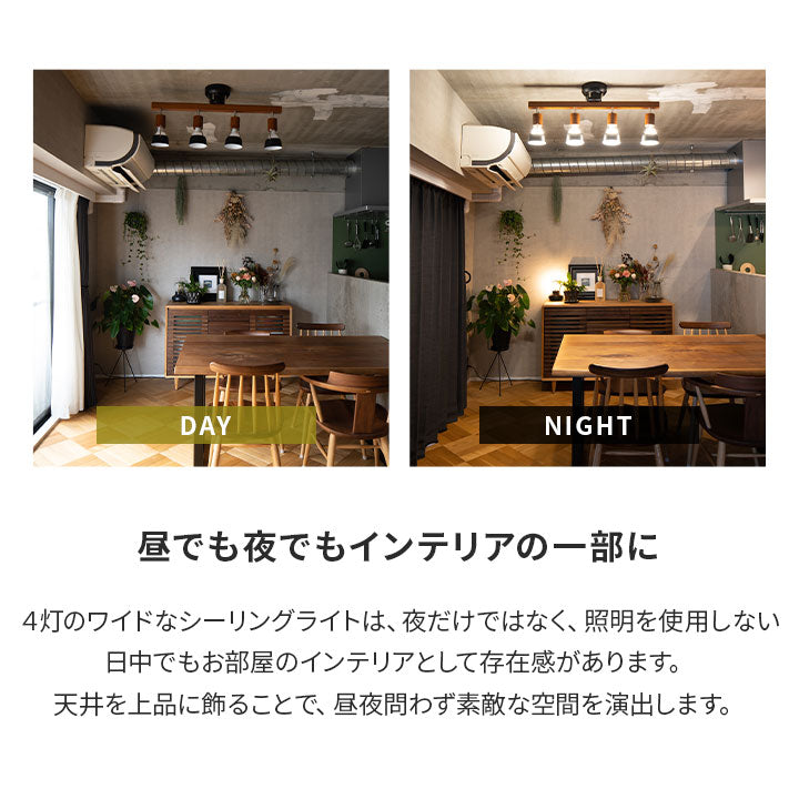 シーリングライト Type.A 【ナチュラルテイスト】 スポットライト